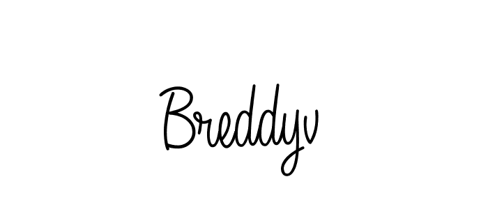 Best and Professional Signature Style for Breddyv. Angelique-Rose-font-FFP Best Signature Style Collection. Breddyv signature style 5 images and pictures png