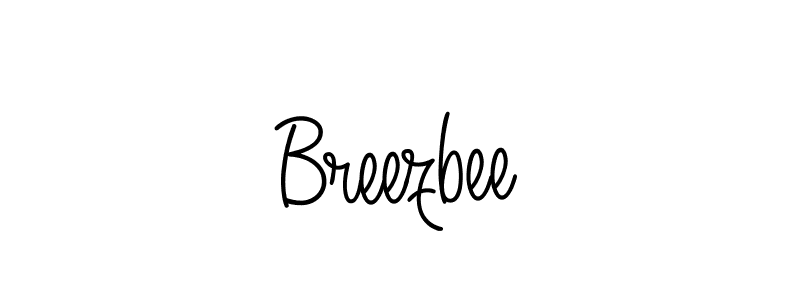 Best and Professional Signature Style for Breezbee. Angelique-Rose-font-FFP Best Signature Style Collection. Breezbee signature style 5 images and pictures png