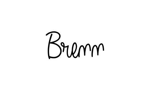 How to make Brenn signature? Angelique-Rose-font-FFP is a professional autograph style. Create handwritten signature for Brenn name. Brenn signature style 5 images and pictures png