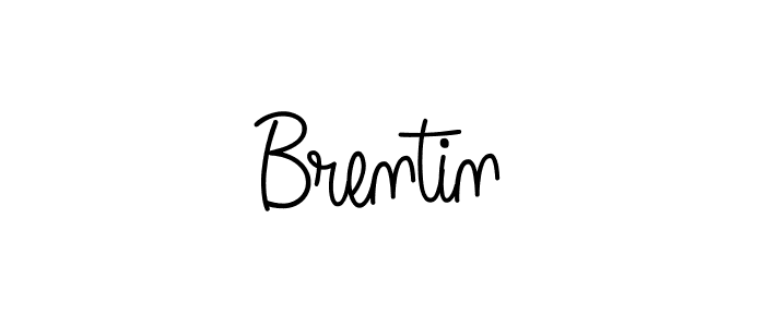 Use a signature maker to create a handwritten signature online. With this signature software, you can design (Angelique-Rose-font-FFP) your own signature for name Brentin. Brentin signature style 5 images and pictures png