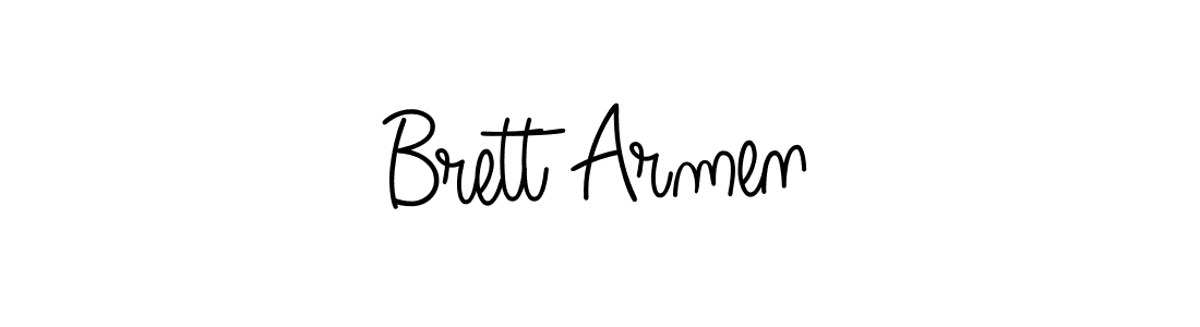 Also You can easily find your signature by using the search form. We will create Brett Armen name handwritten signature images for you free of cost using Angelique-Rose-font-FFP sign style. Brett Armen signature style 5 images and pictures png