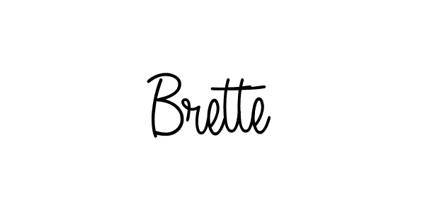 Best and Professional Signature Style for Brette. Angelique-Rose-font-FFP Best Signature Style Collection. Brette signature style 5 images and pictures png