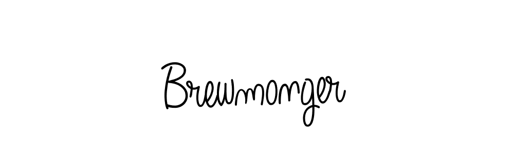 The best way (Angelique-Rose-font-FFP) to make a short signature is to pick only two or three words in your name. The name Brewmonger include a total of six letters. For converting this name. Brewmonger signature style 5 images and pictures png