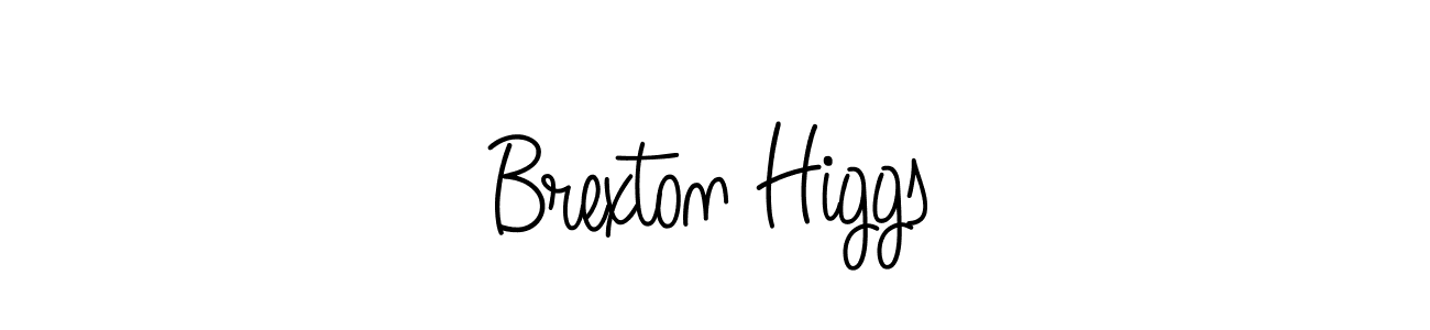 How to make Brexton Higgs name signature. Use Angelique-Rose-font-FFP style for creating short signs online. This is the latest handwritten sign. Brexton Higgs signature style 5 images and pictures png