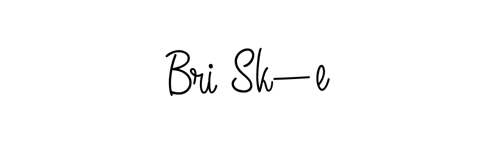 Create a beautiful signature design for name Bri Sk—e. With this signature (Angelique-Rose-font-FFP) fonts, you can make a handwritten signature for free. Bri Sk—e signature style 5 images and pictures png