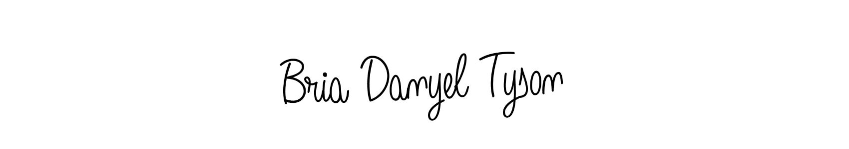 This is the best signature style for the Bria Danyel Tyson name. Also you like these signature font (Angelique-Rose-font-FFP). Mix name signature. Bria Danyel Tyson signature style 5 images and pictures png