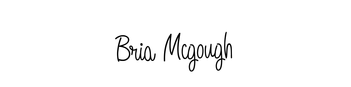 Design your own signature with our free online signature maker. With this signature software, you can create a handwritten (Angelique-Rose-font-FFP) signature for name Bria Mcgough. Bria Mcgough signature style 5 images and pictures png