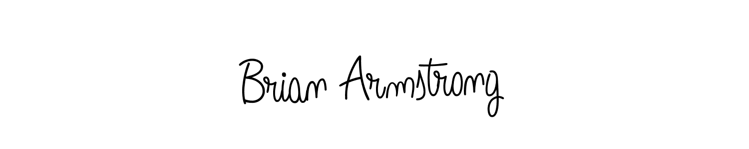 Make a beautiful signature design for name Brian Armstrong. With this signature (Angelique-Rose-font-FFP) style, you can create a handwritten signature for free. Brian Armstrong signature style 5 images and pictures png