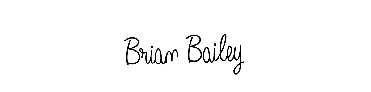 Best and Professional Signature Style for Brian Bailey. Angelique-Rose-font-FFP Best Signature Style Collection. Brian Bailey signature style 5 images and pictures png