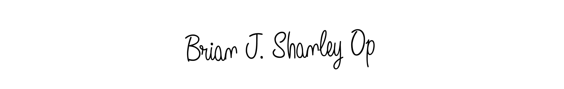 Make a short Brian J. Shanley Op signature style. Manage your documents anywhere anytime using Angelique-Rose-font-FFP. Create and add eSignatures, submit forms, share and send files easily. Brian J. Shanley Op signature style 5 images and pictures png