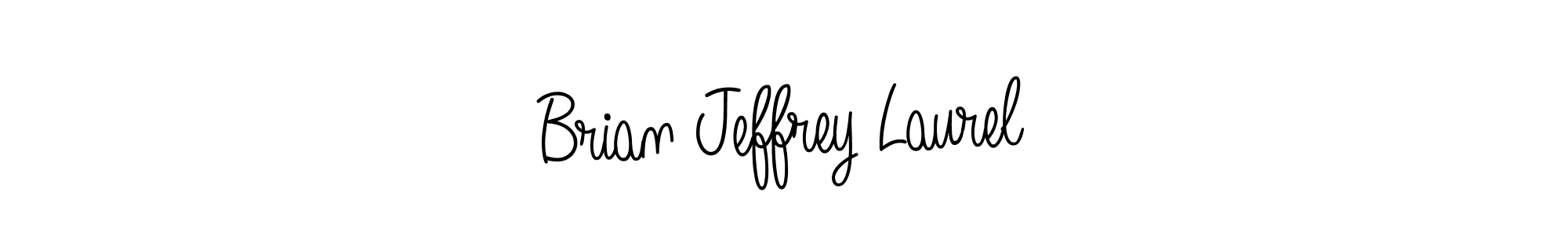 Also we have Brian Jeffrey Laurel name is the best signature style. Create professional handwritten signature collection using Angelique-Rose-font-FFP autograph style. Brian Jeffrey Laurel signature style 5 images and pictures png