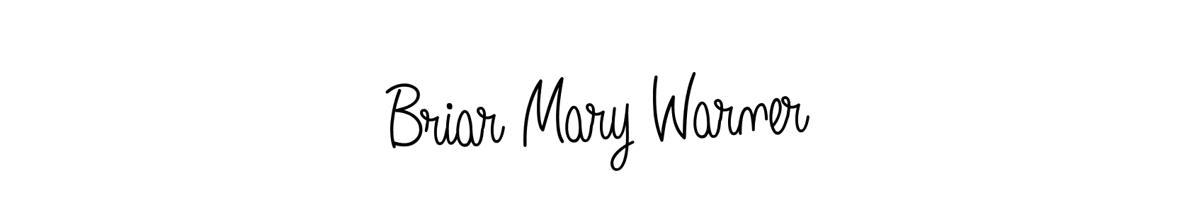 Also You can easily find your signature by using the search form. We will create Briar Mary Warner name handwritten signature images for you free of cost using Angelique-Rose-font-FFP sign style. Briar Mary Warner signature style 5 images and pictures png