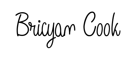 The Angelique-Rose-font-FFP font transforms the name Bricyan Cook into an executive sign with sharp precision and distinguished character. Bricyan Cook signature style 5 images and pictures png