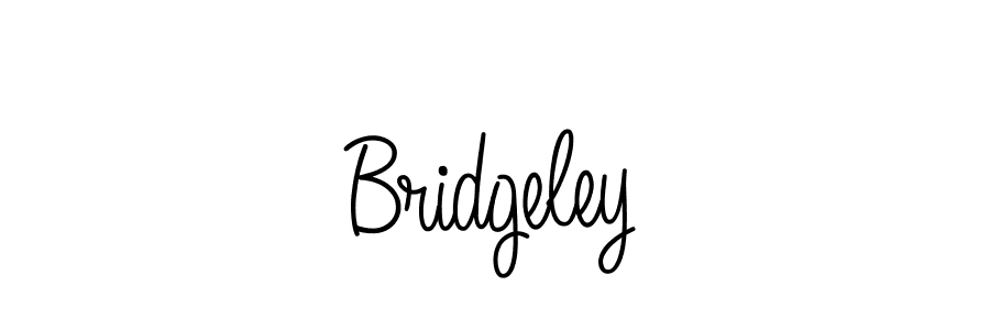 Use a signature maker to create a handwritten signature online. With this signature software, you can design (Angelique-Rose-font-FFP) your own signature for name Bridgeley. Bridgeley signature style 5 images and pictures png