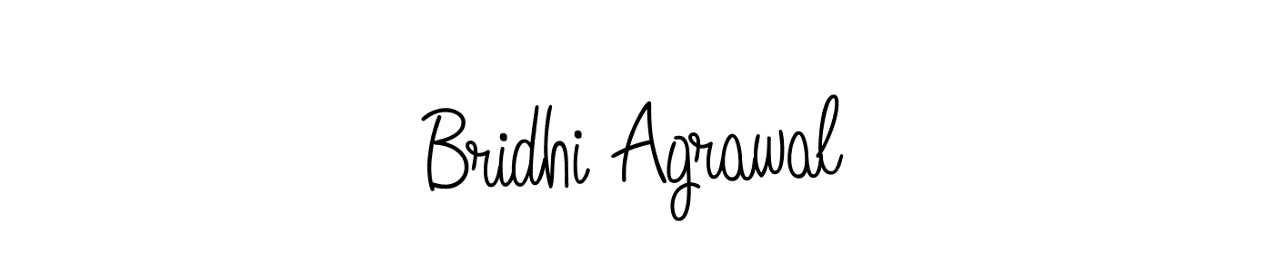 How to Draw Bridhi Agrawal signature style? Angelique-Rose-font-FFP is a latest design signature styles for name Bridhi Agrawal. Bridhi Agrawal signature style 5 images and pictures png