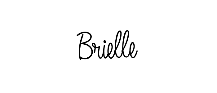 Best and Professional Signature Style for Brielle. Angelique-Rose-font-FFP Best Signature Style Collection. Brielle signature style 5 images and pictures png