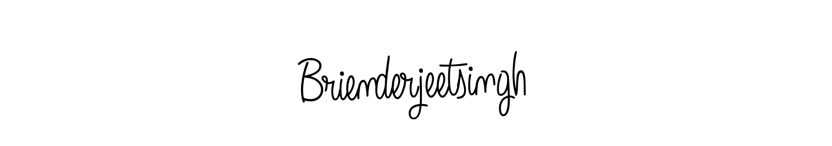 You can use this online signature creator to create a handwritten signature for the name Brienderjeetsingh. This is the best online autograph maker. Brienderjeetsingh signature style 5 images and pictures png