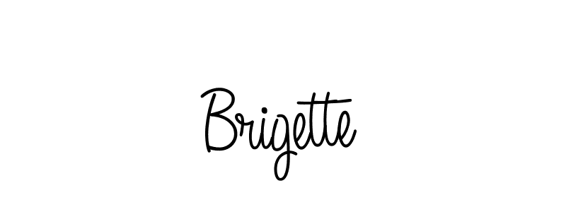 Use a signature maker to create a handwritten signature online. With this signature software, you can design (Angelique-Rose-font-FFP) your own signature for name Brigette. Brigette signature style 5 images and pictures png