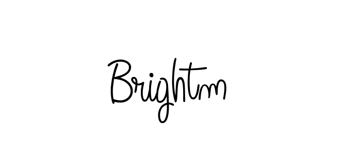 Also we have Brightm name is the best signature style. Create professional handwritten signature collection using Angelique-Rose-font-FFP autograph style. Brightm signature style 5 images and pictures png