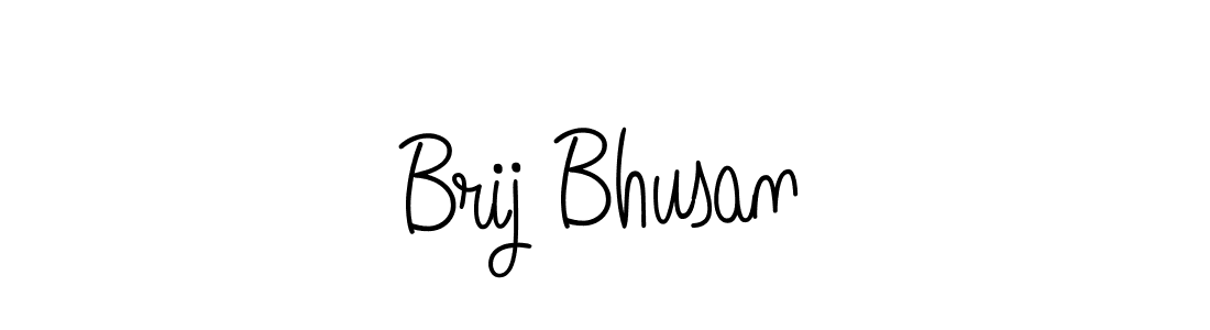 The best way (Angelique-Rose-font-FFP) to make a short signature is to pick only two or three words in your name. The name Brij Bhusan include a total of six letters. For converting this name. Brij Bhusan signature style 5 images and pictures png