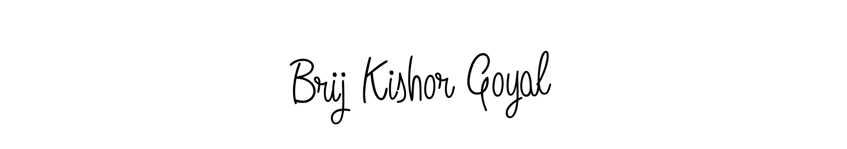 Here are the top 10 professional signature styles for the name Brij Kishor Goyal. These are the best autograph styles you can use for your name. Brij Kishor Goyal signature style 5 images and pictures png