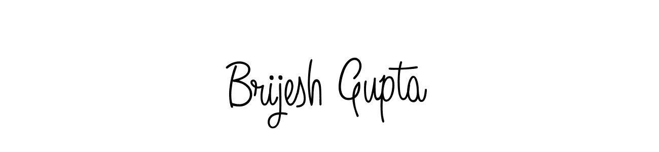Brijesh Gupta stylish signature style. Best Handwritten Sign (Angelique-Rose-font-FFP) for my name. Handwritten Signature Collection Ideas for my name Brijesh Gupta. Brijesh Gupta signature style 5 images and pictures png