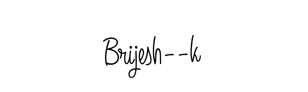 This is the best signature style for the Brijesh--k name. Also you like these signature font (Angelique-Rose-font-FFP). Mix name signature. Brijesh--k signature style 5 images and pictures png