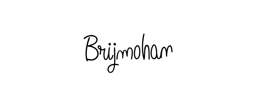 Also we have Brijmohan name is the best signature style. Create professional handwritten signature collection using Angelique-Rose-font-FFP autograph style. Brijmohan signature style 5 images and pictures png