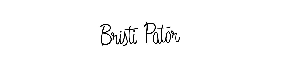 Best and Professional Signature Style for Bristi Pator. Angelique-Rose-font-FFP Best Signature Style Collection. Bristi Pator signature style 5 images and pictures png