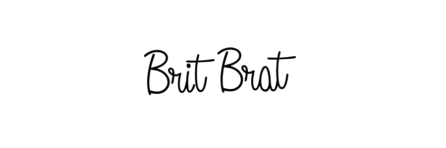 This is the best signature style for the Brit Brat name. Also you like these signature font (Angelique-Rose-font-FFP). Mix name signature. Brit Brat signature style 5 images and pictures png