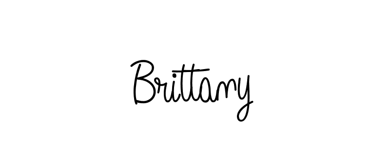 Design your own signature with our free online signature maker. With this signature software, you can create a handwritten (Angelique-Rose-font-FFP) signature for name Brittany. Brittany signature style 5 images and pictures png