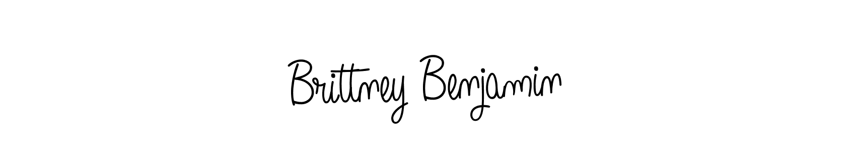 Create a beautiful signature design for name Brittney Benjamin. With this signature (Angelique-Rose-font-FFP) fonts, you can make a handwritten signature for free. Brittney Benjamin signature style 5 images and pictures png