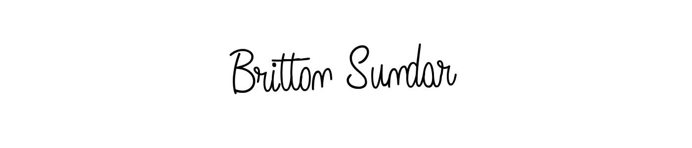 if you are searching for the best signature style for your name Britton Sundar. so please give up your signature search. here we have designed multiple signature styles  using Angelique-Rose-font-FFP. Britton Sundar signature style 5 images and pictures png