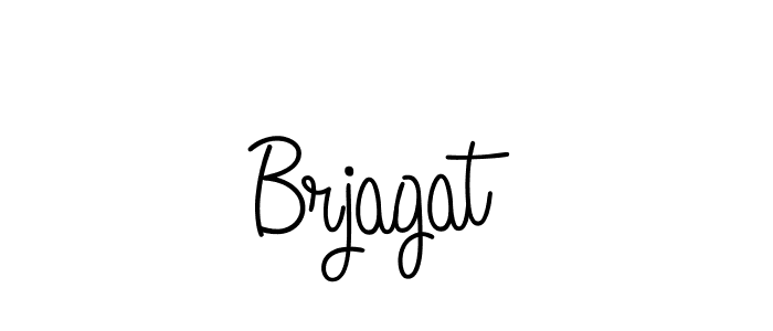Brjagat stylish signature style. Best Handwritten Sign (Angelique-Rose-font-FFP) for my name. Handwritten Signature Collection Ideas for my name Brjagat. Brjagat signature style 5 images and pictures png