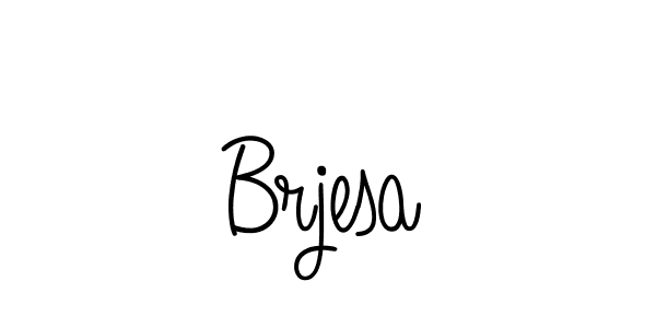 You should practise on your own different ways (Angelique-Rose-font-FFP) to write your name (Brjesa) in signature. don't let someone else do it for you. Brjesa signature style 5 images and pictures png