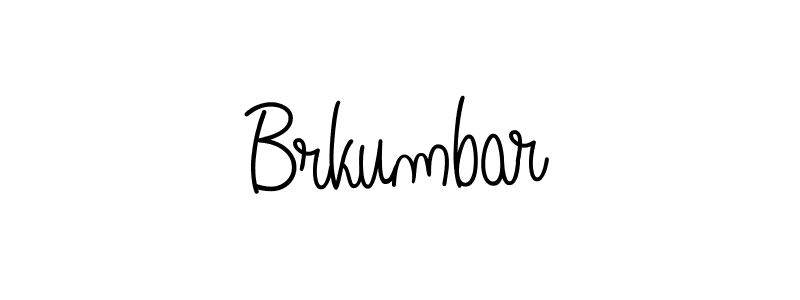 How to make Brkumbar signature? Angelique-Rose-font-FFP is a professional autograph style. Create handwritten signature for Brkumbar name. Brkumbar signature style 5 images and pictures png