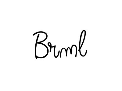 How to make Brml name signature. Use Angelique-Rose-font-FFP style for creating short signs online. This is the latest handwritten sign. Brml signature style 5 images and pictures png