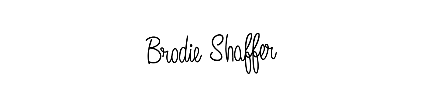 Also You can easily find your signature by using the search form. We will create Brodie Shaffer name handwritten signature images for you free of cost using Angelique-Rose-font-FFP sign style. Brodie Shaffer signature style 5 images and pictures png