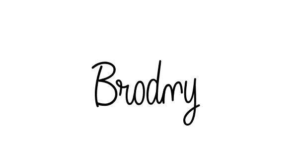 The best way (Angelique-Rose-font-FFP) to make a short signature is to pick only two or three words in your name. The name Brodny include a total of six letters. For converting this name. Brodny signature style 5 images and pictures png