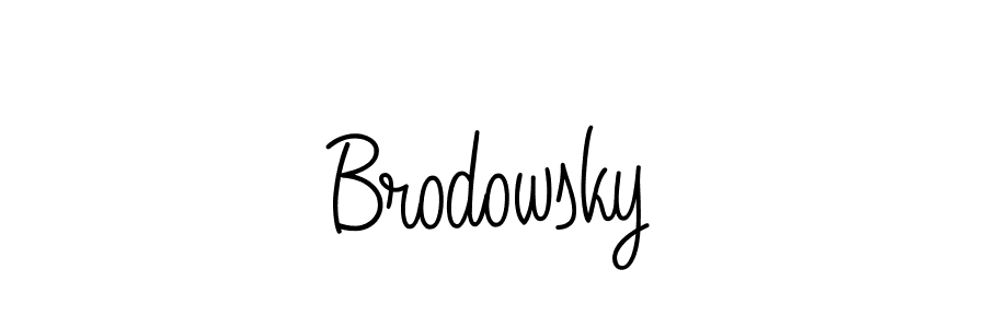 if you are searching for the best signature style for your name Brodowsky. so please give up your signature search. here we have designed multiple signature styles  using Angelique-Rose-font-FFP. Brodowsky signature style 5 images and pictures png