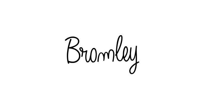 Use a signature maker to create a handwritten signature online. With this signature software, you can design (Angelique-Rose-font-FFP) your own signature for name Bromley. Bromley signature style 5 images and pictures png