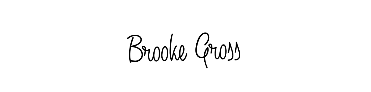 Angelique-Rose-font-FFP is a professional signature style that is perfect for those who want to add a touch of class to their signature. It is also a great choice for those who want to make their signature more unique. Get Brooke Gross name to fancy signature for free. Brooke Gross signature style 5 images and pictures png