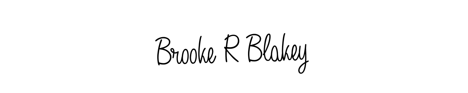 Make a beautiful signature design for name Brooke R Blakey. Use this online signature maker to create a handwritten signature for free. Brooke R Blakey signature style 5 images and pictures png