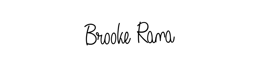 How to make Brooke Rana signature? Angelique-Rose-font-FFP is a professional autograph style. Create handwritten signature for Brooke Rana name. Brooke Rana signature style 5 images and pictures png