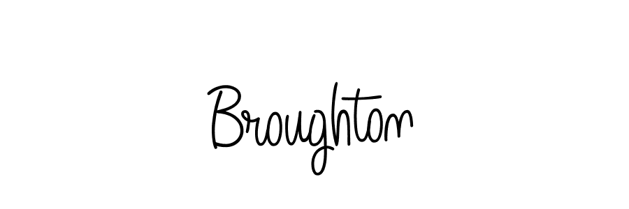 Use a signature maker to create a handwritten signature online. With this signature software, you can design (Angelique-Rose-font-FFP) your own signature for name Broughton. Broughton signature style 5 images and pictures png