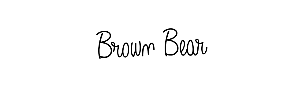 Design your own signature with our free online signature maker. With this signature software, you can create a handwritten (Angelique-Rose-font-FFP) signature for name Brown Bear. Brown Bear signature style 5 images and pictures png