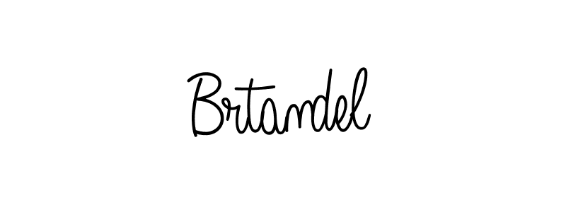 You should practise on your own different ways (Angelique-Rose-font-FFP) to write your name (Brtandel) in signature. don't let someone else do it for you. Brtandel signature style 5 images and pictures png
