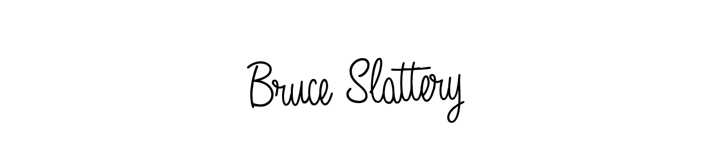 How to make Bruce Slattery name signature. Use Angelique-Rose-font-FFP style for creating short signs online. This is the latest handwritten sign. Bruce Slattery signature style 5 images and pictures png