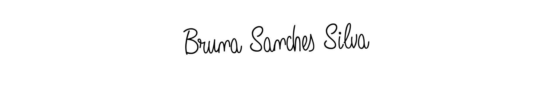 Use a signature maker to create a handwritten signature online. With this signature software, you can design (Angelique-Rose-font-FFP) your own signature for name Bruna Sanches Silva. Bruna Sanches Silva signature style 5 images and pictures png