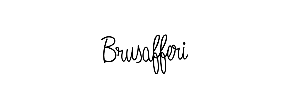 It looks lik you need a new signature style for name Brusafferi. Design unique handwritten (Angelique-Rose-font-FFP) signature with our free signature maker in just a few clicks. Brusafferi signature style 5 images and pictures png